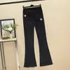Plus-storlek L-5XL Eastic Black Jeans för kvinnor Hög midja stjärna broderi Denim Pants Female Y2k Fared byxor Kläder 2023 Ny W5ts#