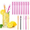Disposable Cups Straws Bar Party Bachelor Plastic Unique Spoof 10pc Buckets With Lids