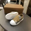 Klassiekers Kinderschoenen Designer Baby Sneakers Maat 26-35 Doosbeveiliging Bear Face Patroon Print Boys Girls Casual Shoes 24mar