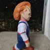 Big Chucky Doll Seme originale di 11 Stand Statua Collezione horror Figura di bambola Childs Play Good Guys Big Chucky Halloween Pro 240307