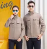 100% Cott Work Clothing For Men Welding Suit Lg Sleeves Wear Resistant Working Uniforms Auto Repairman Workshop Coveralls 31sj#