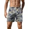 Pantaloncini da uomo Pantaloni casual da spiaggia Fitness Escursionismo Corti larghi Sport Surf Allenamento Basket stampato in 3D