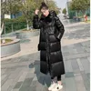 Women's Down Jacket Winter Jackets For Women 2024 Korean Warm Feather Coats Black Down Coats Leather Women's Winter Down Jacket T711#