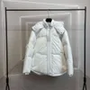 Correct Version of High Quality Aim Homes New Love Silhouette Sleeve Short Down Jacket for Both Men and Women {category}