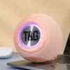 1PC TG337 Mini altoparlanti portatili senza fili Bluetooth LED colorato RGB luce 3D Stereo Surround Subwoofer Lettori musicali Altoparlante impermeabile esterno