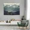 Tapisserier Mountain Fog Tapestry Söt dekor Heminredning Dekorativ vägg Mural Deco