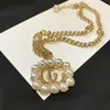 Collana di marca di moda mista con diamanti doppia lettera G orecchini di personalità donne gioielli di design per feste di nozze di alta qualità con bo2322
