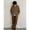 Men's Pants Mens Casual Wide Leg 2024 Japanese Harajuku Fashion Cargo Cotton Comfort High Street Trousers Male Oversized