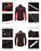 WOSAWE Fietsjack voor heren Winter Thermisch opwarmen Fleece Road MTB Fietskleding Sportkleding Winddichte rijtruien24329