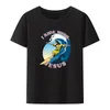 Moshi Jesus Desu Lustiges T-Shirt Männer T-Shirt Plus Size Kurzarm Atmungsaktive T-Shirts Casual Tops Muster Roupas Masculinas Koszulki 50Ka #