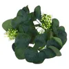 Dekorativa blommor Pe Garland Decoration Wedding Decorations for Ceremony Silk Flower Christmas Wreath