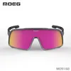 Moeg Pochromic UV400 Protection Sports Sunglasses Mens Cycling Glasses MTB Biking 240327