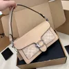 Hot tabby designer väska på väskor crossbody väskor handväska äkta läder baguette axelväska spegel kvalitet fyrkantig mode kvinnan plånbok