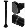 Shower Curtains Clothes Rail Pull Bar Curtain Rod For Home Tention Window Rods Stainless Steel Brackets