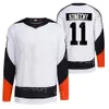 Män barn kvinnor hockey 24 25 omvänd retro 21 Scott Laughton Jersey 79 Carter Hart 74 Owen Tippett 9 Jamie Drysdale 11 Travis Konecny ​​6 Travis Sanheim 86 Joel Farabee