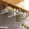 Kitchen Storage Hanging Basket Rack Cabinet Seasoning Layer Paper