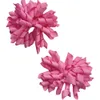 Girls Baby Korker Hair Bows Alligator Clips Elastic Hairband Curlers Ribbon 3 "Corker hästsvanshållare Lady Bobbles Bind