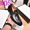 40modèle 2024 luxueux hommes chaussures habillées sans lacet hommes italiens mocassins chaussures marron noir doux en cuir véritable à la main chaussures formelles d'affaires taille 6-12