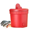 Ustensiles de cuisine Pot électrique 1L cuiseur à nouilles Portable cuisine paresseuse avec Protection contre la surchauffe pour Ramen