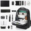 Backpack 2024 Black Business Fashion Simple Atmosphere Lightweight Large Capacity Multifunctional With Charging Function