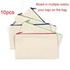 Sacs à cosmétiques 10pcs Sac personnalisé Imprimer Femmes Beauté Pochette de maquillage Rangement de pièces de toilette Cadeau de Noël