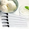 Coffee Scoops Seasoning Spoon Matte Stainless Steel Metal Choice Ice Cream Accessories Fashion Gold