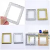 Frames 3 PCS Miniature PO Frame Mineure Decoration Decoration House Picture Affiche Stand