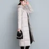 женское зимнее пальто парка Lg стеганая куртка теплая бесплатная доставка оптовая продажа плюс размер корейский Fi Slim Fit куртка новый j7sq #