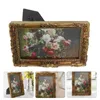 Frames Vintage Resin Po Frame Desk Picture Display Shelves Desktop Child Shelf