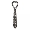 Bow Ties border collie owiec krawatów unisex moda poliester 8 cm wąska szyja dla męskich akcesoriów biznes