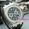 Relógio de pulso esportivo AP Royal Oak Offshore Series Box Certificate Automatic Machinery Mens Watch 26480TI