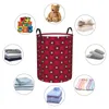 Sacs à linge Mode Paillettes Diamants Panier Grand Panier De Rangement De Luxe Strass Motif Filles Garçons Organisateur De Jouets