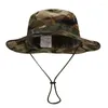 Berets Outdoor Camouflage Special Forces Tactical Cap Mountaineering Jungle Breathable Sun Hat Camping Fishing Fisherman