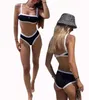 24SS Summer Beach Sunshine Women's Swimwear Designer High-End Bikini C Letter Diamond Ing Sexig ett stycke Baddräkt Tvådelar Bikinis