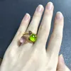 3 pezzi set anello classico impilato anello di cristallo di colore della miscela anello stile caramella gioielli regalo di compleanno per le donne set di anelli impilabili 240318
