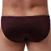 Sous-vêtements IKingsky Slip de poche respirant pour hommes Sexy Bulge Bikini Sous-vêtements Low Rise Mens sous culotte