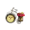 Table Clocks Quartz Desk Clock Home Decor Vintage Style Compact Size Beside