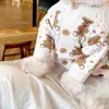Cão vestuário cardigan botão aberto de malha cães filhote de cachorro camisola schnauzer desenhos animados urso roupas animais de estimação quente inverno bichon macio teddy