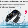 Smart Watch Sport imperméable Sport Smart Watch Men Femme Bracelet de fitness de la fréquence cardiaque de pression artérielle pour Android iOS