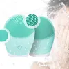 NOUVEAU 2024 Brosse de nettoyage pour le visage en silicone Face électrique Nettoyer Dispositeur Masseur facial Nettoyer pour la peau Sonnaire Brosse de nettoyage des pores profonds