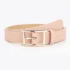 Belts Men's Leather Women Fashion Faux Jeans Belt Head Strap Mount