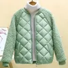 Herbst Winter Frauen Cott Mantel 2024 Neue Mit Kapuze Lose Imitati Lamm Wolle Gepolsterte Jacke Dünne Cott Jacke Weibliche Kurzen Mantel j9Zc #