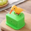 Storage Bottles Cute Little Hummingbird Toothpick Container Dispenser Gimmick Gift Cleaning Teeth Home Decor Table Decoration Accessorys