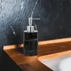 Dispenser di sapone liquido Imitazione marmo Pompa Bottiglia Mano Cucina Decorazione del bagno Balsamo per capelli Lozione Piazza Abs Press