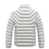 4xl Largo Size Winter Mannen Hoge Kwaliteit Pluche Dikke Warme Parka Mannen Winddicht Lichtgewicht Jas Mannen Casual Effen Jas jas Mannelijke O5ov #