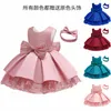 Barndesigner Little Girl's Dresses Headwear Dress Cosplay Summer Clothes Toddlers Clothing Baby Childrens Girls Red Pink Blue Green Summer Dress B0om#