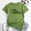 JFUNCY Womens Zomer T-shirt Korte Mouw T-shirts Mode Grafische Tops Vrouwelijke Katoenen Kleding Vrouw Tee 240329