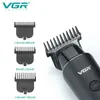 Electric Shavers VGR Hair Trimmer Professional Electric Trimmers Cordless Hair Clipper Rechargeble LED Display v 937 240329