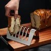 Kitchen Storage Bread Rack Breakfast Tray Food Serving Display Shelves Sliced Loaf El Supplies Creative Shelf Sliced-toast