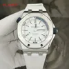 Celebridade AP Relógio de Pulso Royal Oak Offshore Série Mergulho Mecânico Automático À Prova D 'Água Banda de Borracha de Aço Exibição de Data Relógio Masculino 15710ST